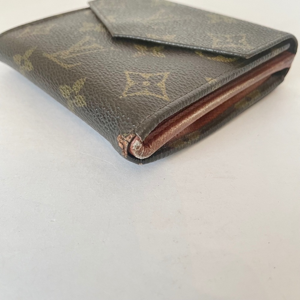 Louis Vuitton Monogram Elise Double Sided Snap Wallet LV Vintage - Picture 13 of 16